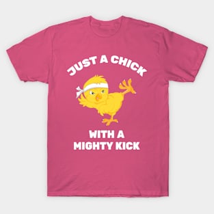 Chick With A Kick T-Shirt